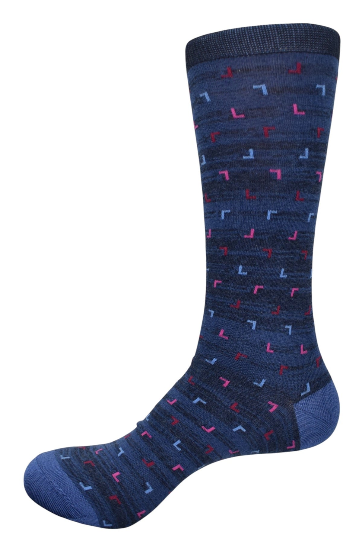 ZJ7263 Indigo Post Marcello Sock