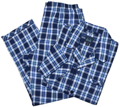 ZM12419 Majestic Navy Plaid Pajama