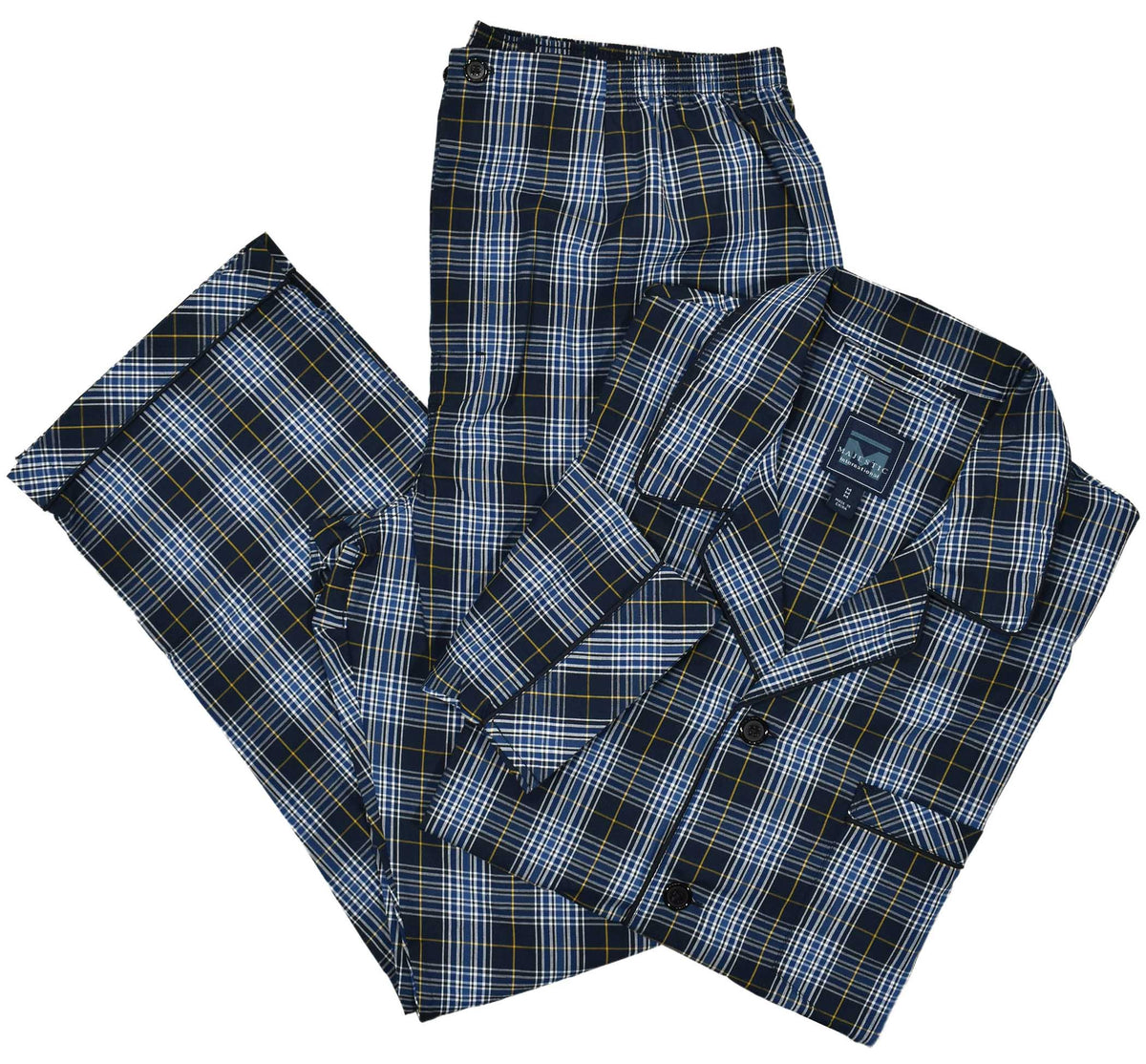 ZM12422 Tartan Plaid Pajama