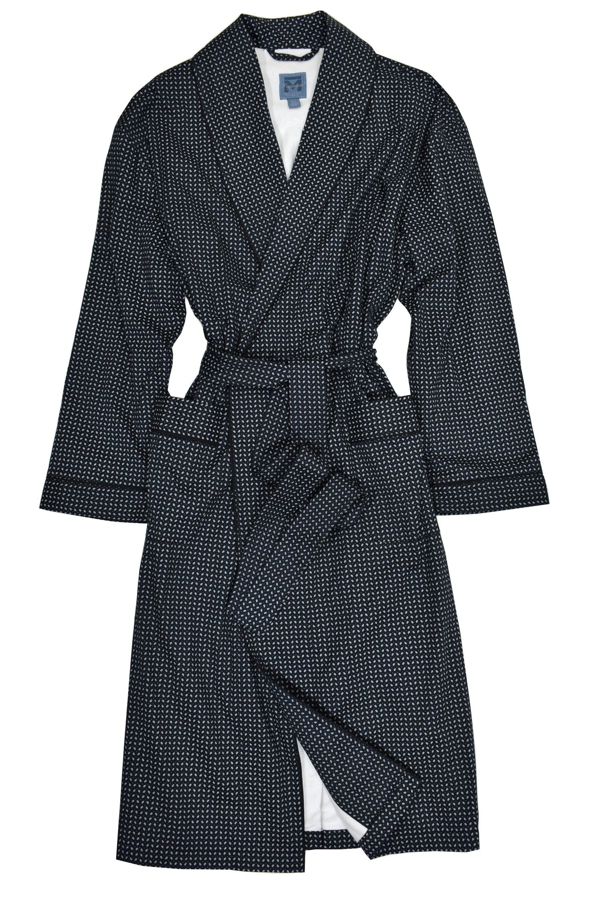 ZM1250R-2 Terry Lined Paisley Robe