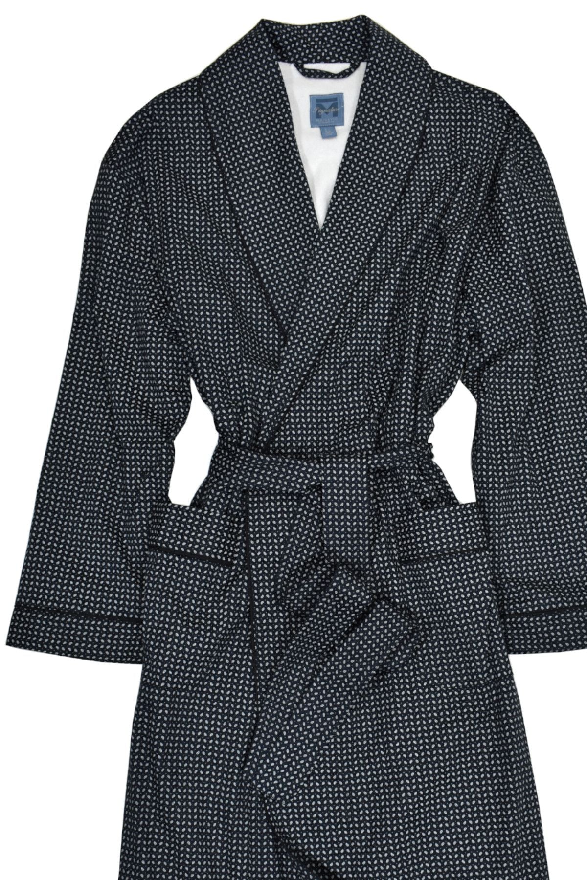 ZM1250R-2 Terry Lined Paisley Robe