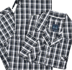 ZM1263-2 Black Watch Plaid Pajama