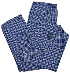 ZM1263-4 Navy Plaid Pajama