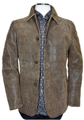 ZM3603 Marlon Suede Car Coat