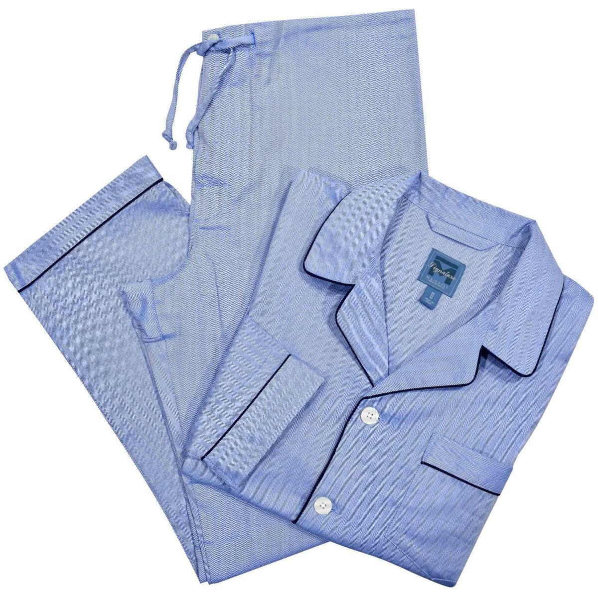 ZM3805 Signature Herringbone Men's Pajamas