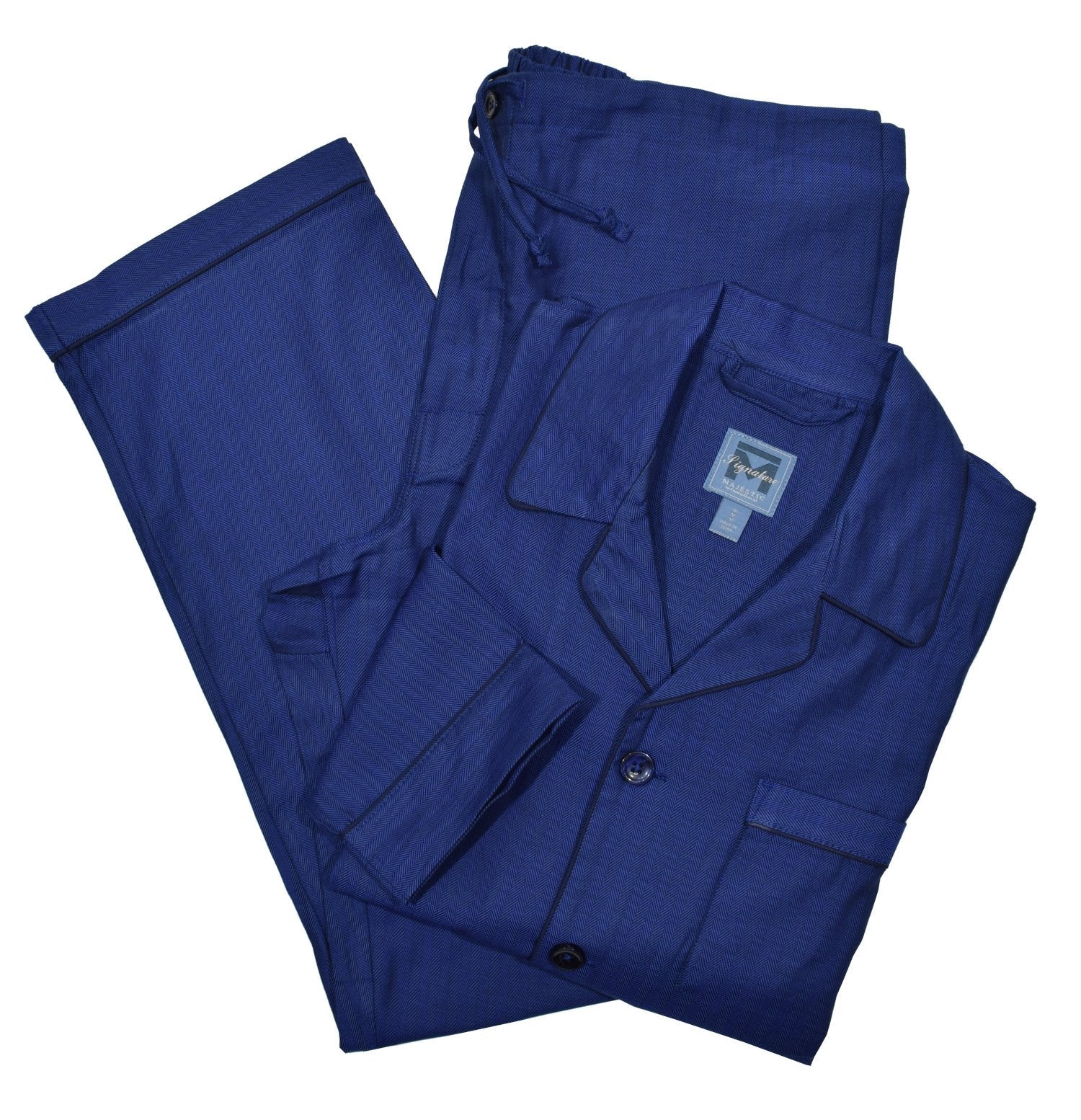 ZM3805 Signature Herringbone Men's Pajamas