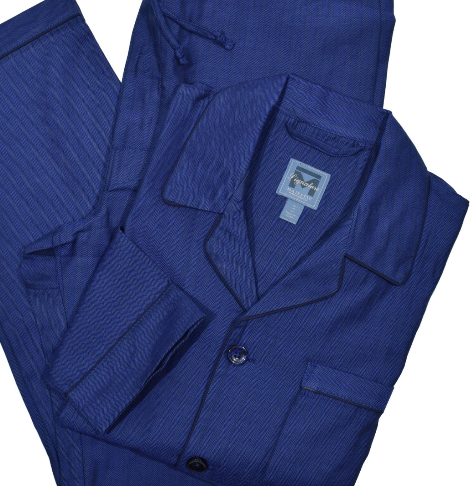 ZM3805 Signature Herringbone Men's Pajamas