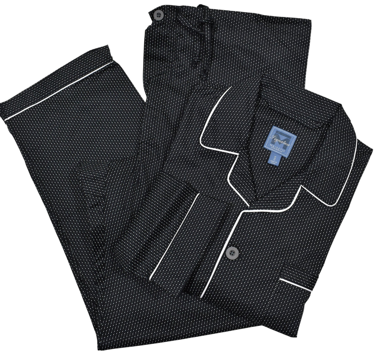 ZM90012 Brosnan Fine Dot Pajamas