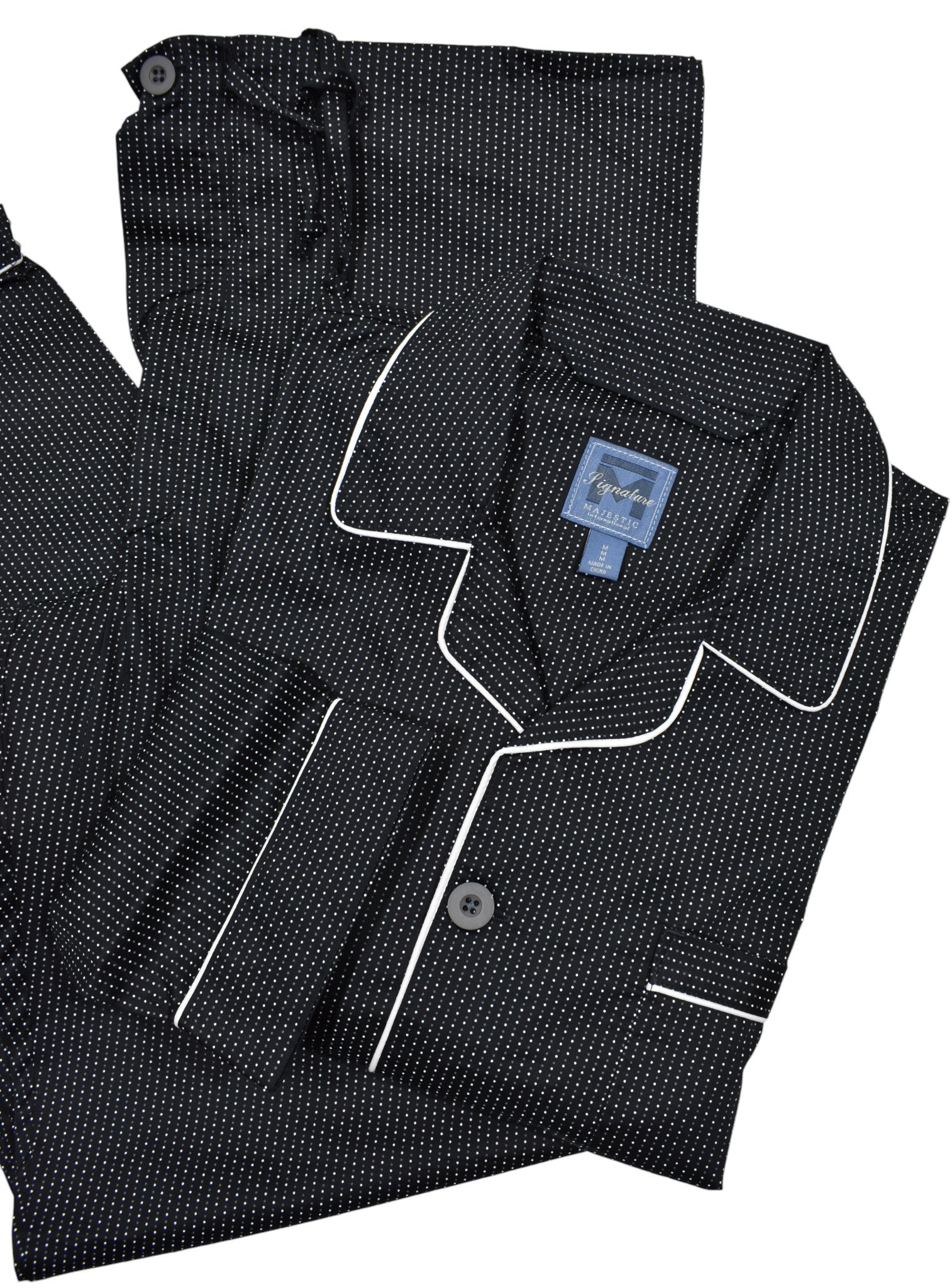 ZM90012 Brosnan Fine Dot Pajamas