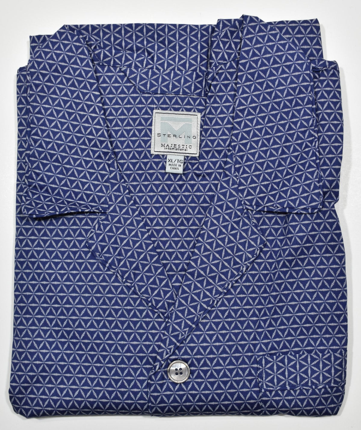 ZMJ11703 Navy Triangle Pajama