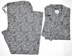 ZMJ11703A Black Paisley