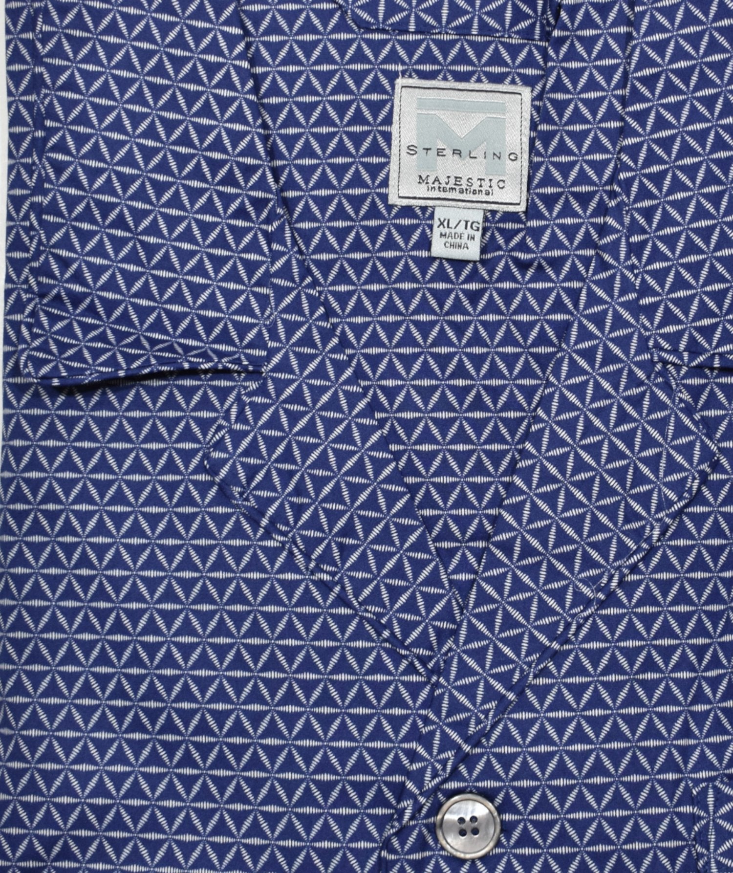ZMJ11703 Navy Triangle Pajama