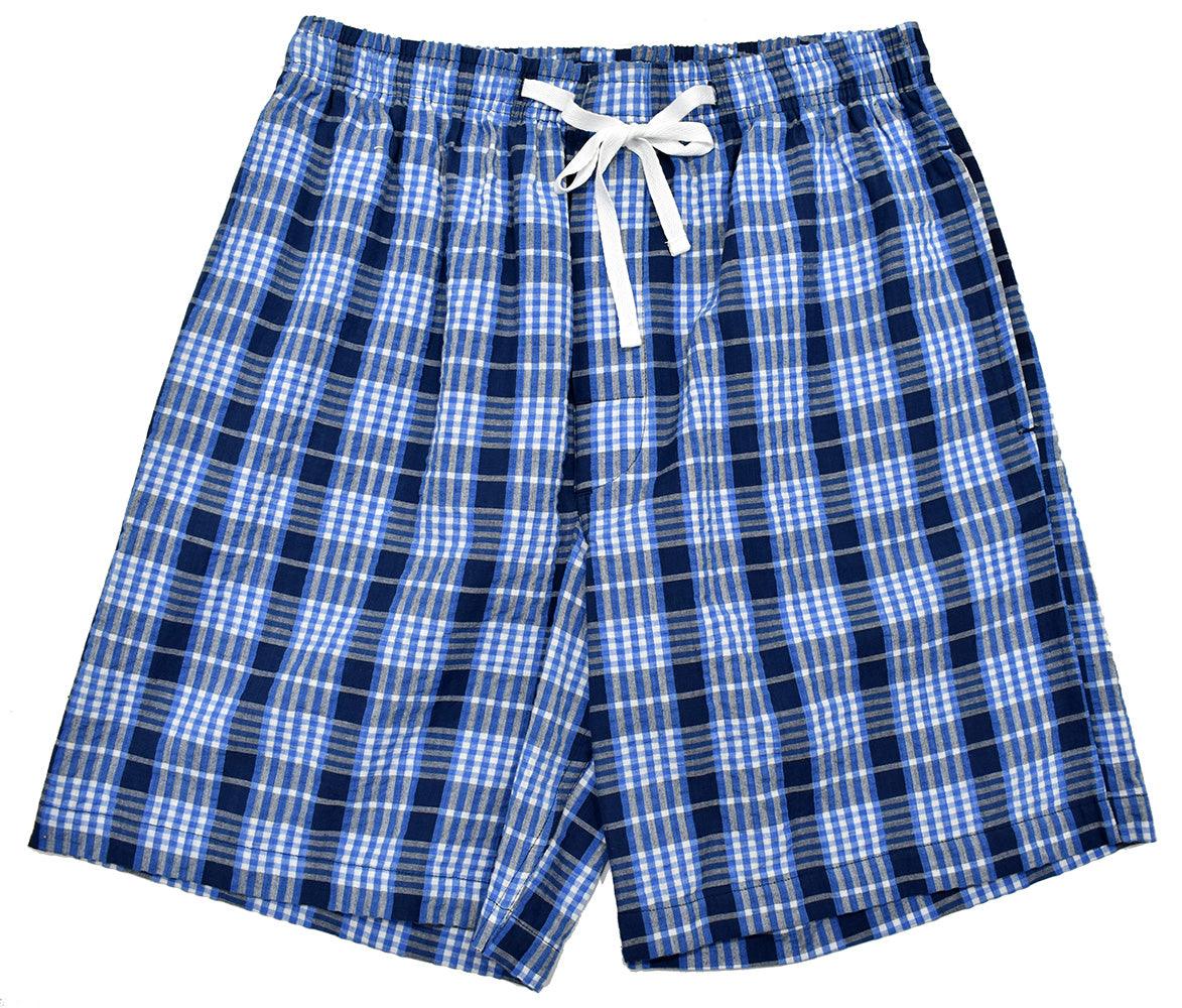ZM11924 Seer Sucker Plaid Short