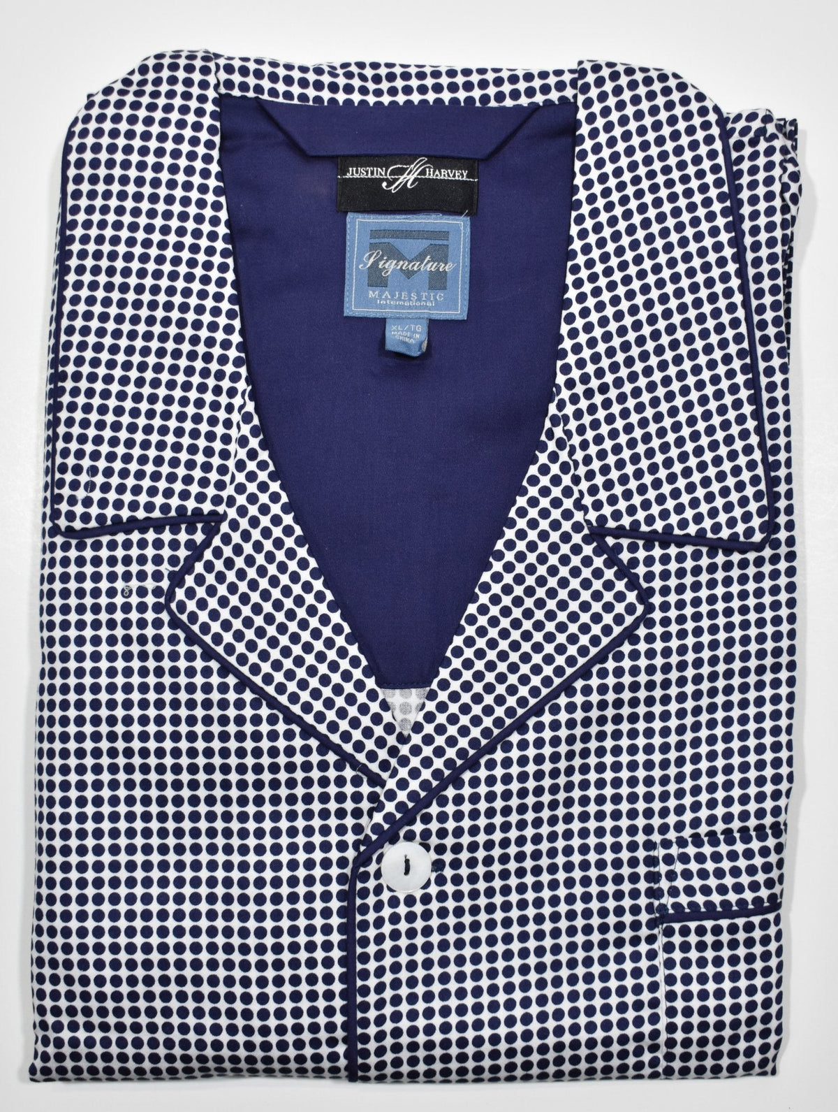 ZMJ90411 Navy Dot Pajama
