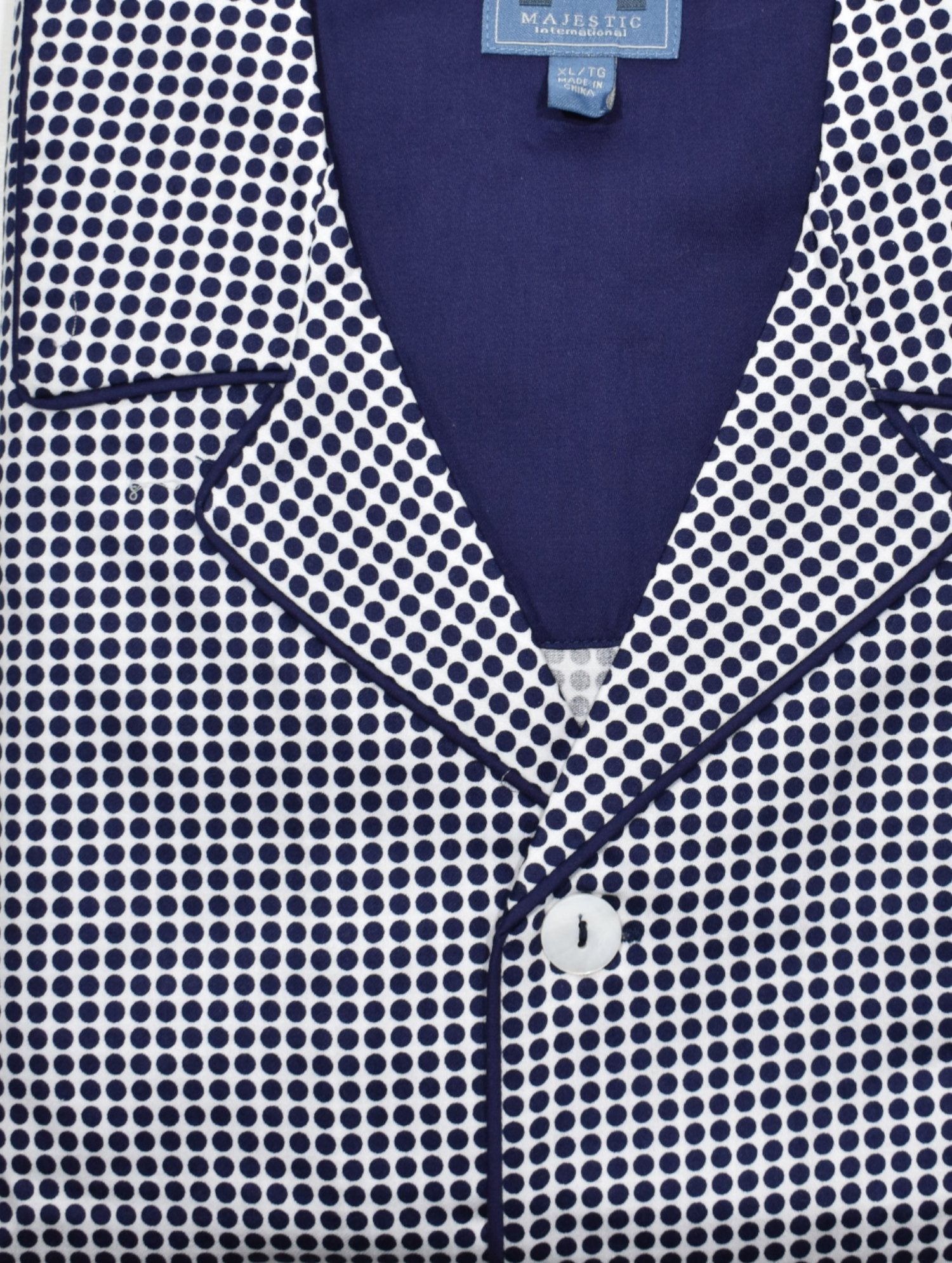 ZMJ90411 Navy Dot Pajama