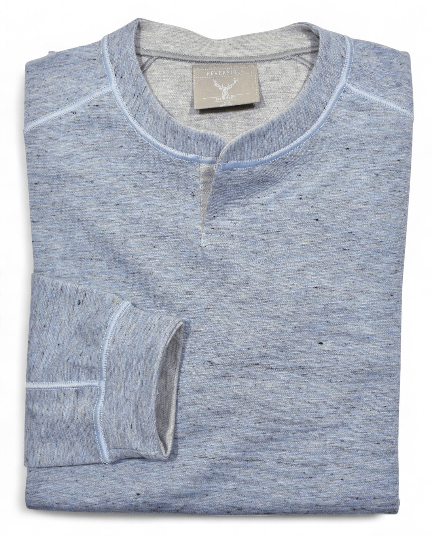 ZN9542 Reversible Johnny Crew Neck