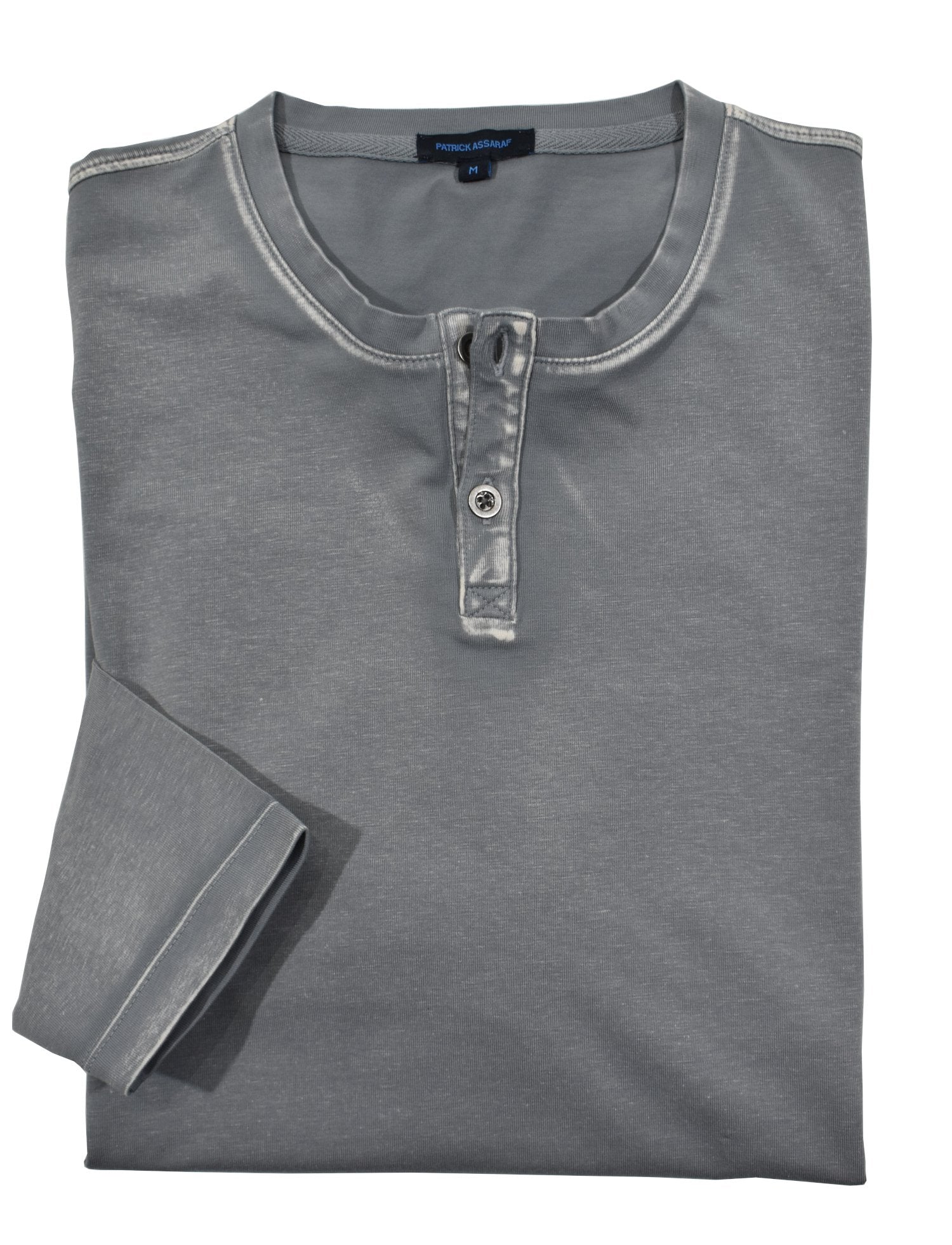 ZPF13W Assaraf Washed Henley