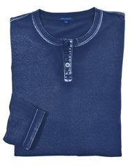 ZPF13W Assaraf Washed Henley