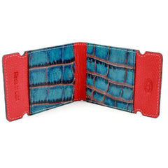 ZT52907W Indigo-Red Bill Fold