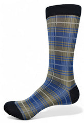 ZV1240 Navy Maize Plaid