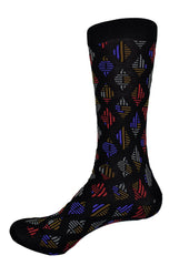 ZV1494 Black Diamond Sock