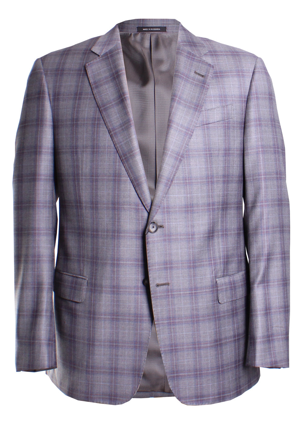 G-Line Trim Fit Windowpane Sport Coat