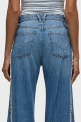 Jodie Loose Fit Wide Leg w/ Frayed Seams