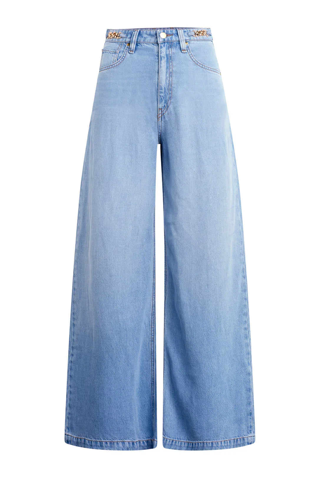 James High Rise Wide Leg w/ Accent Hardware