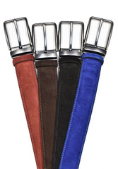 B13 Marcello Men's Suede Leather Belt