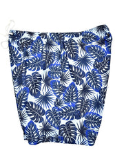 ZO140 Blue Leaves Bathing Suit