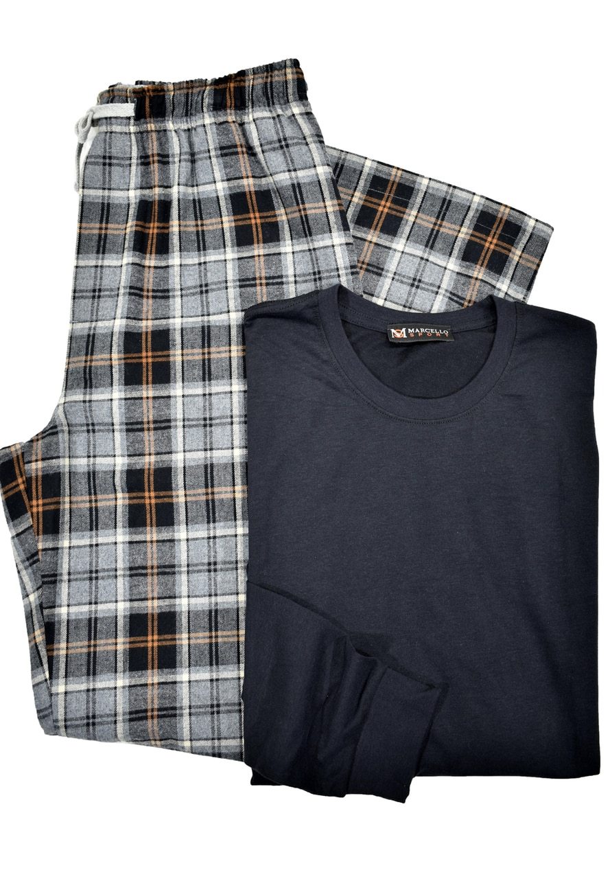 ZMJ11825 Marcello Comfort Casual Leisure Set - Grey