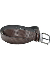 B10 Marcello Classic Perforated Leather Men's Belt