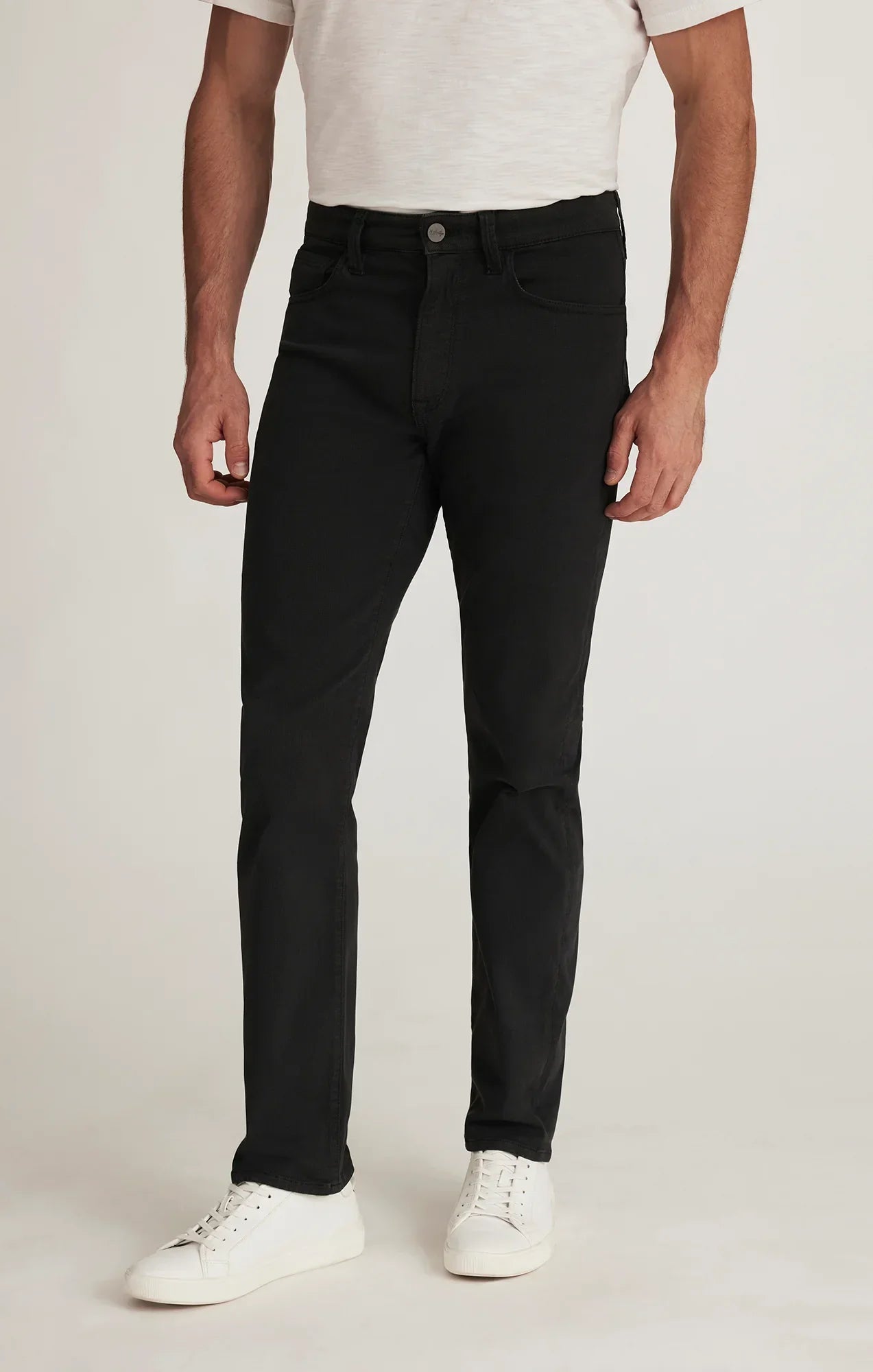 Courage Straight Leg Pants in Charcoal Diagonal