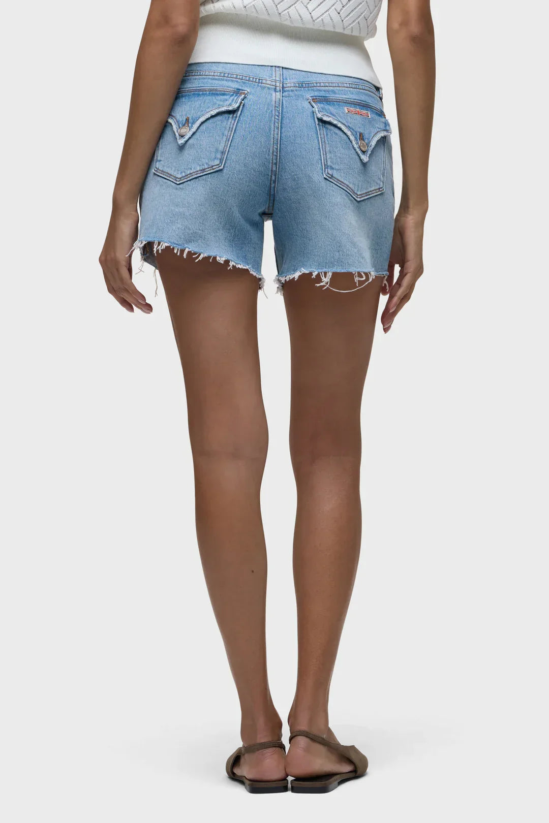 Devon Boyfriend Short w/ Flap Pocket