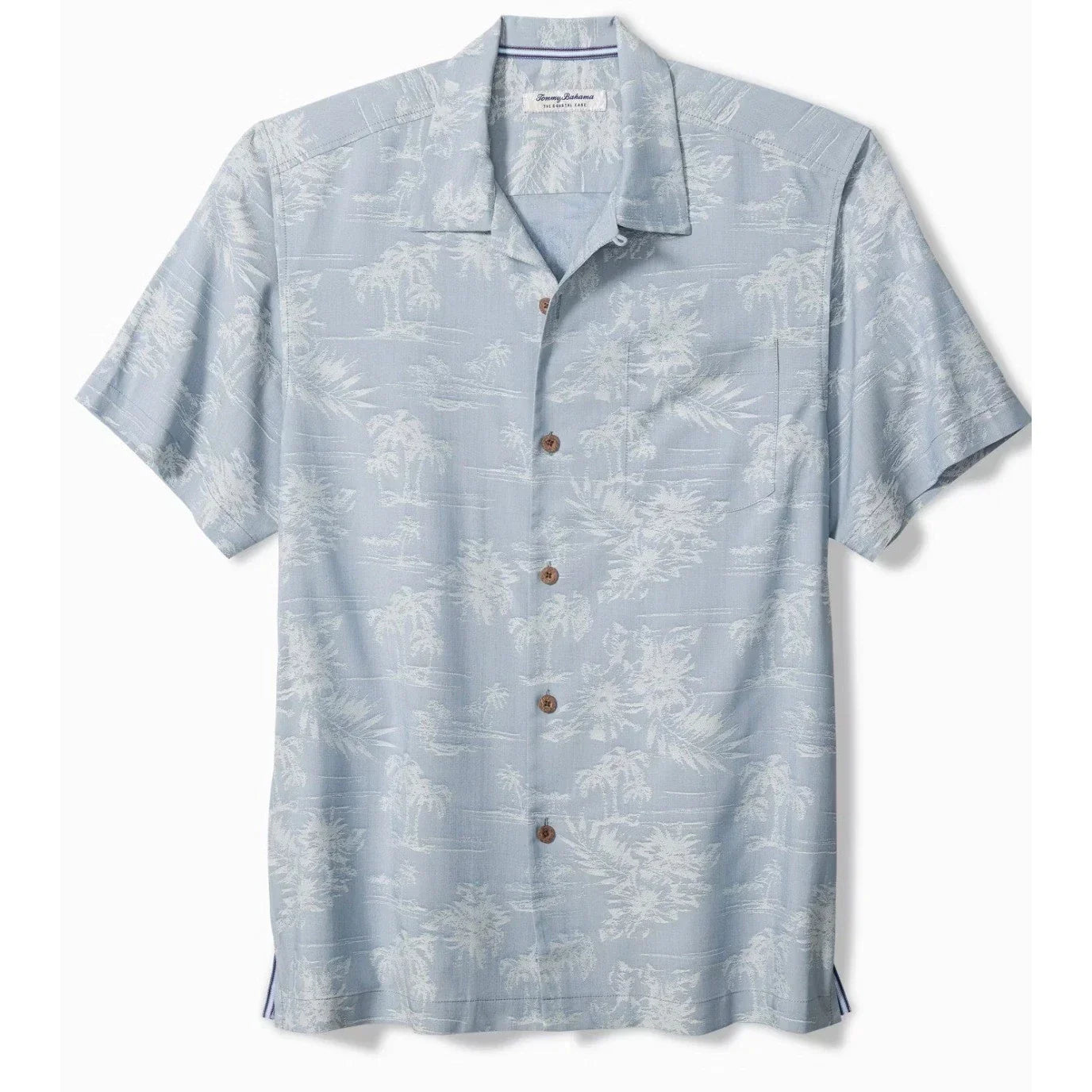 TB327513 Coastal Ease Palm Visions Camp Shirt