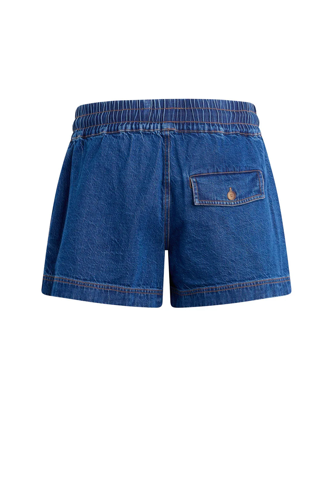Mid-Rise Drawstring Short