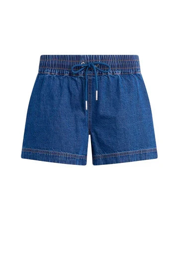 Mid-Rise Drawstring Short