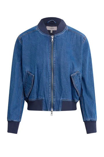 Denim Bomber Jacket
